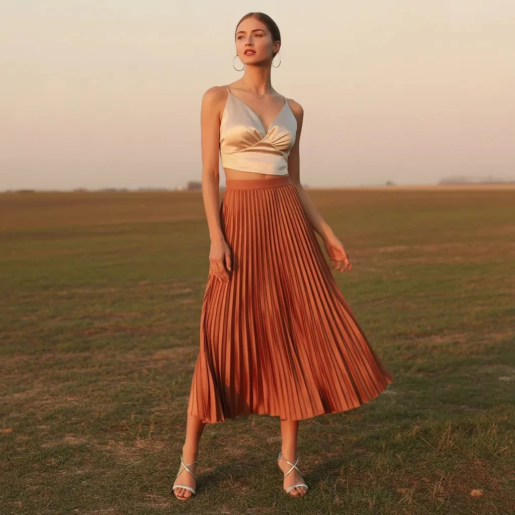 Golden Hour Outfits With Long Skirts
