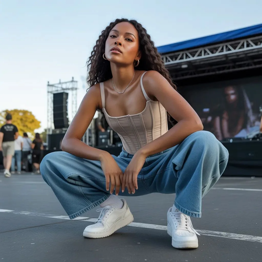 Hip-Hop Concert Outfits Streetwear with Purpose