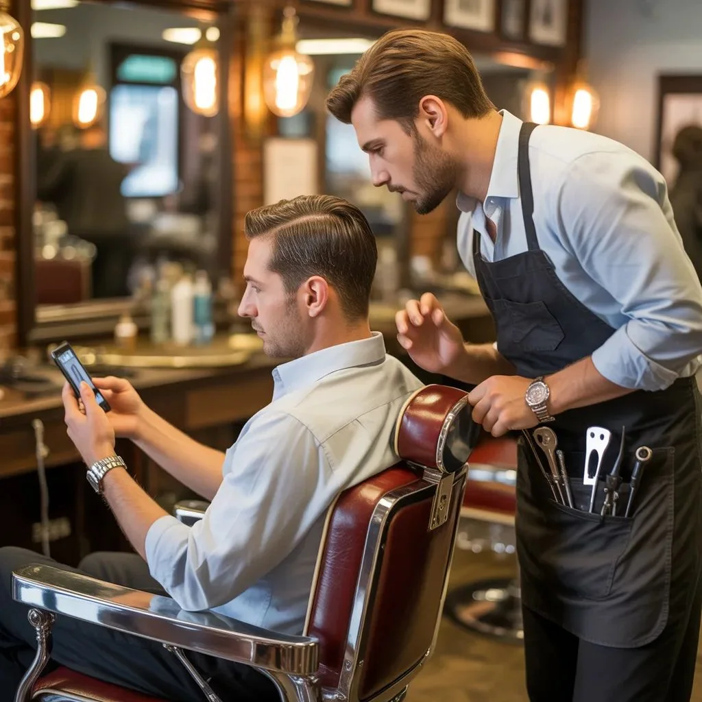 How to Ask Your Barber for a Short Mullet
