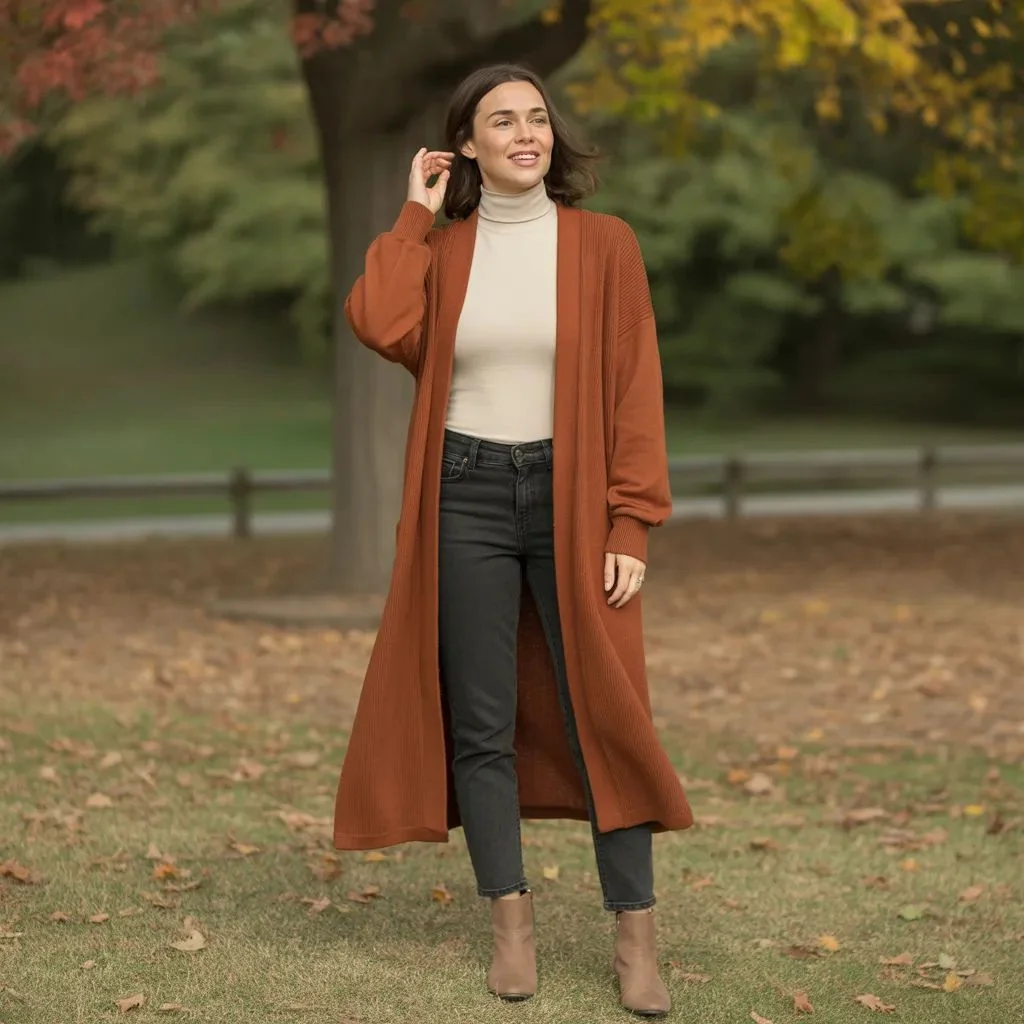 Kimono Cardigan for Fall Layering