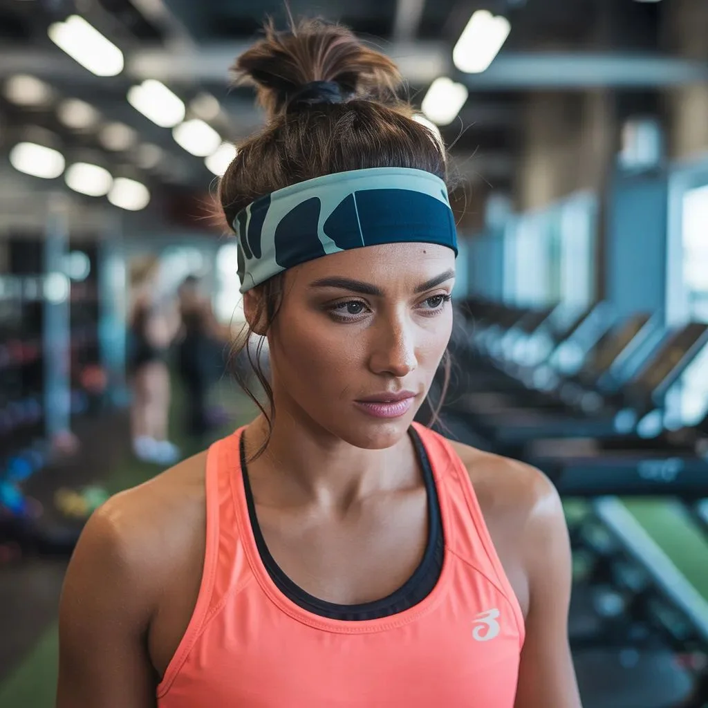 Messy Bun with Headband