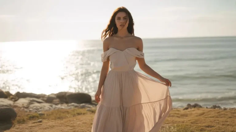 Off Shoulder Summer Flowy Maxi Dresses From Beach Days to Date Nights