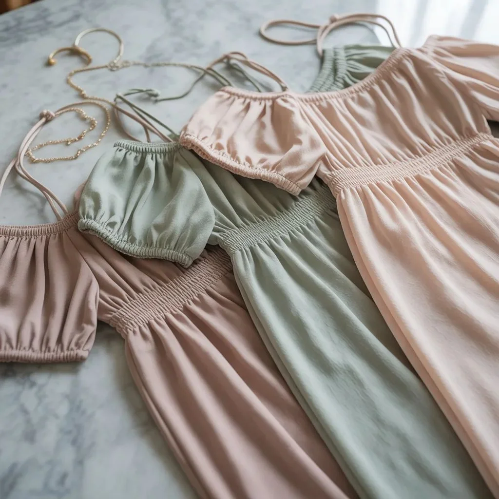 The Best Fabrics for Off Shoulder Flowy Maxi Dresses