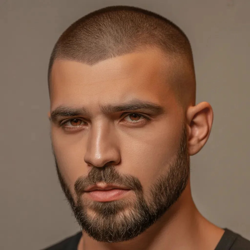 The Crew Cut with Beard