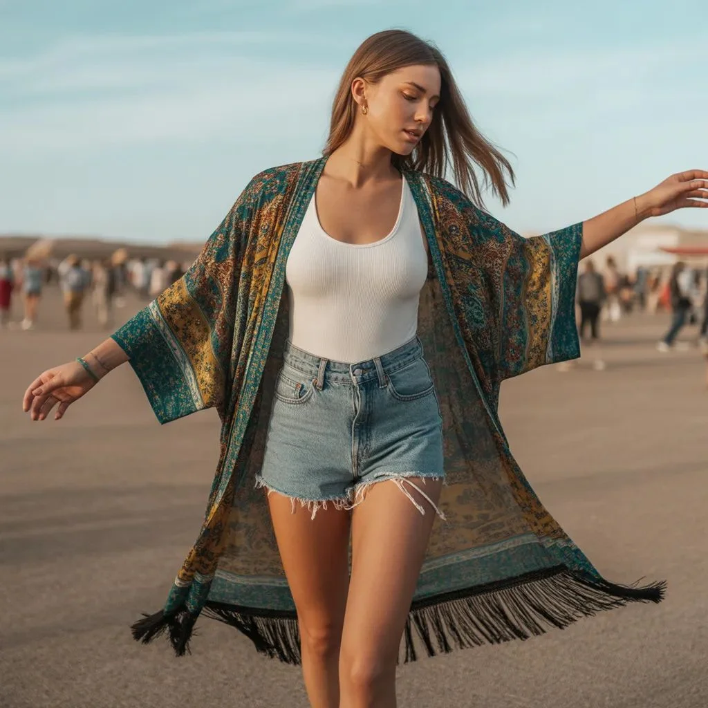 The Kimono Layer — Boho's Most Versatile Festival Piece