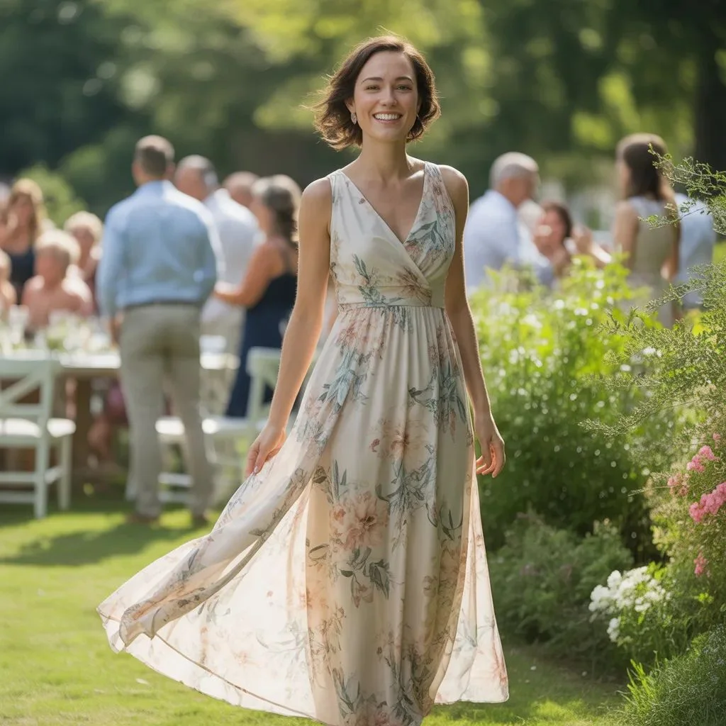 The Maxi Dress Breezy Elegance for Outdoor and Destination Weddings