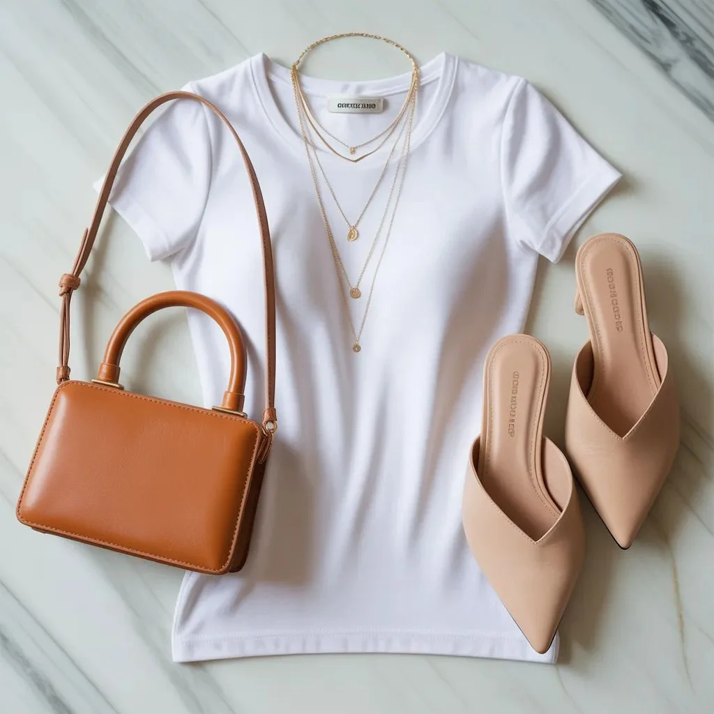 What to Pair With Your Tucked Tee Shoes, Bags & Accessories