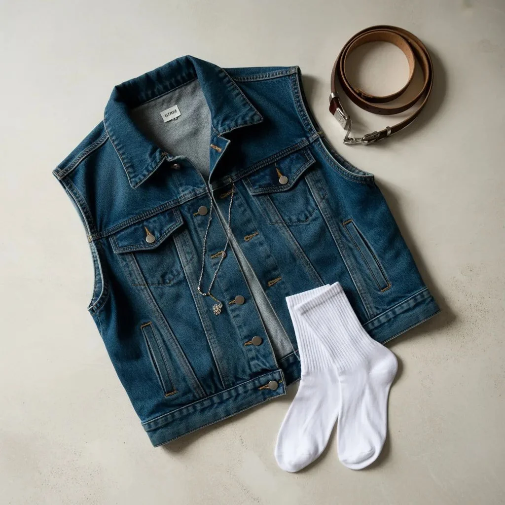 Why Denim Vests Are Having a Major Moment