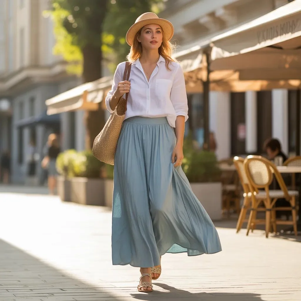 Why Long Skirts Are Summer's Most Underrated Piece