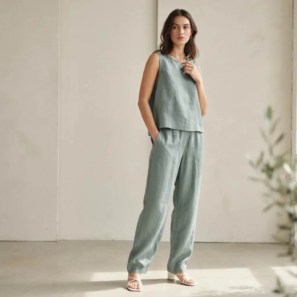 Linen Co-Ord Set