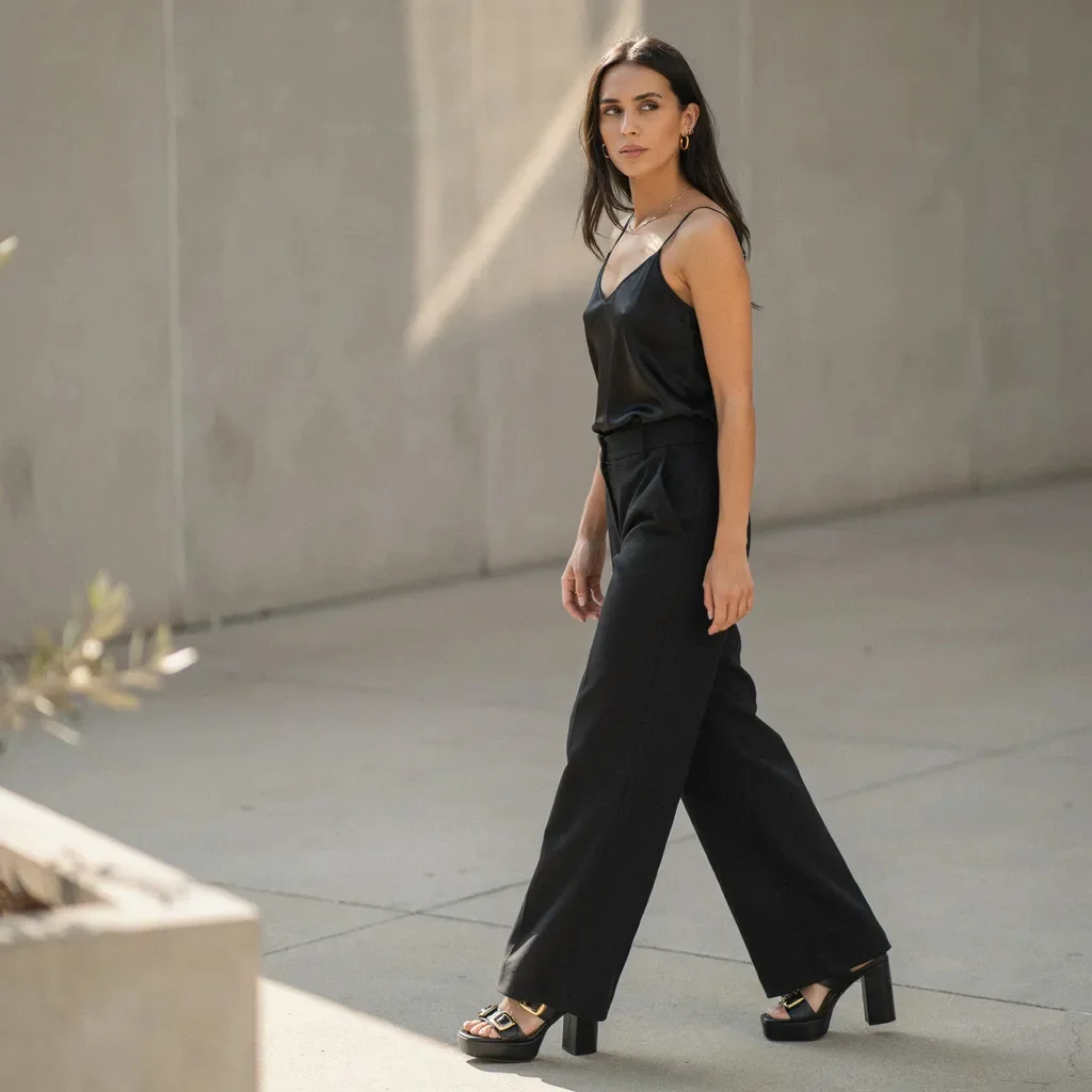 Monochrome All-Black Look
