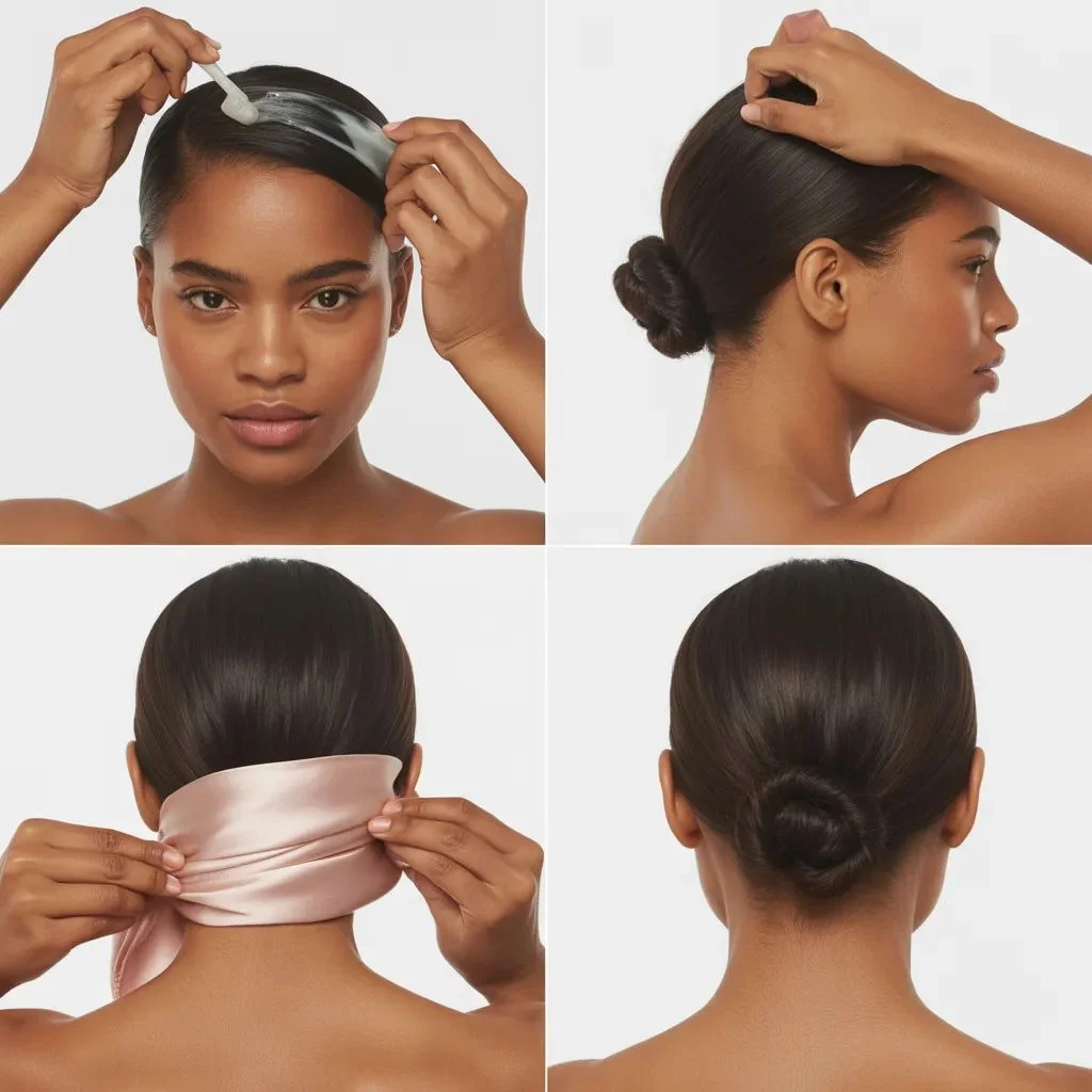 Step-by-Step Guide to Styling Slick Back Bun Hairstyles