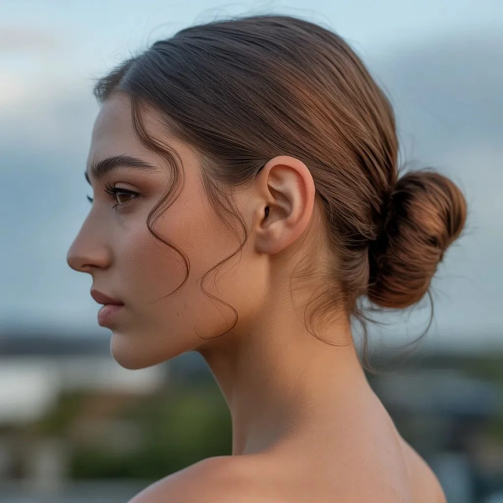 The Slick Back with Tendrils