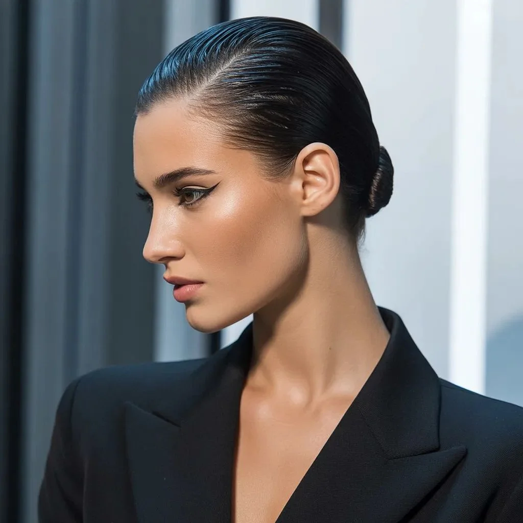 Why Slick Back Hairstyles Are Having a Major Moment