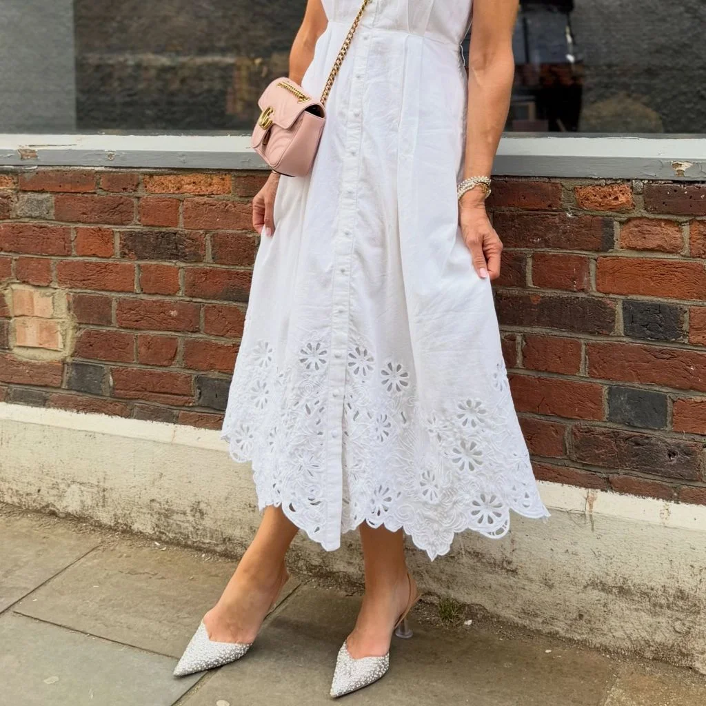 Broderie Anglaise Dresses Own Café Mornings And Evening Walks