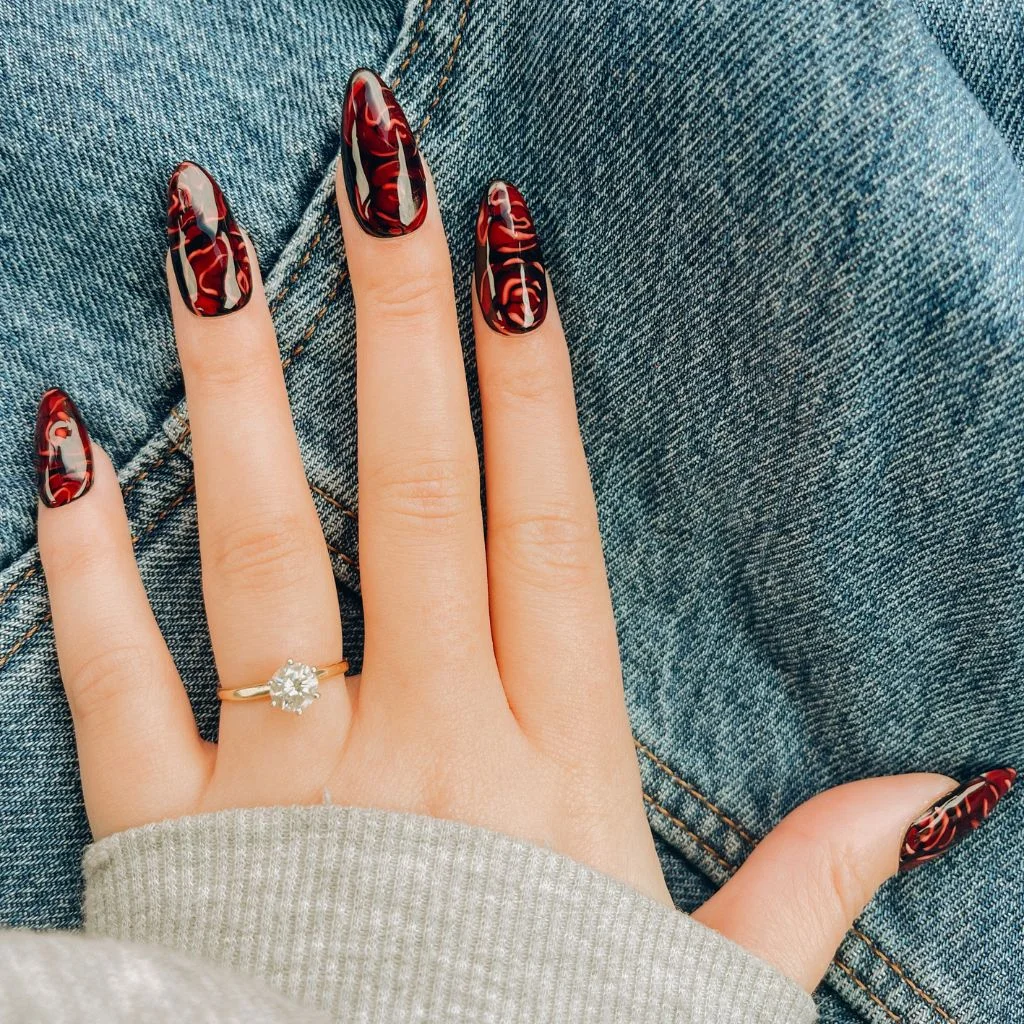 Crystal Ball Marbling