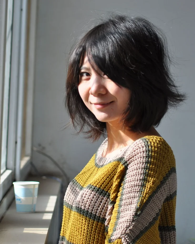 Layered A-Line Bob for Thick Hair