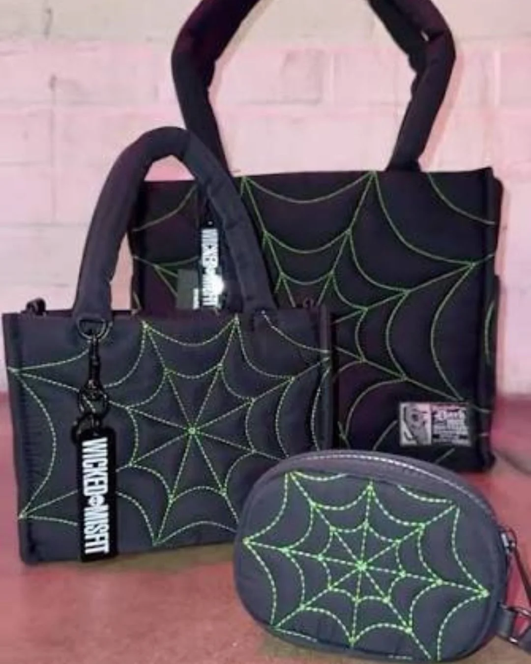 Spooky Spiderweb Treat Bags
