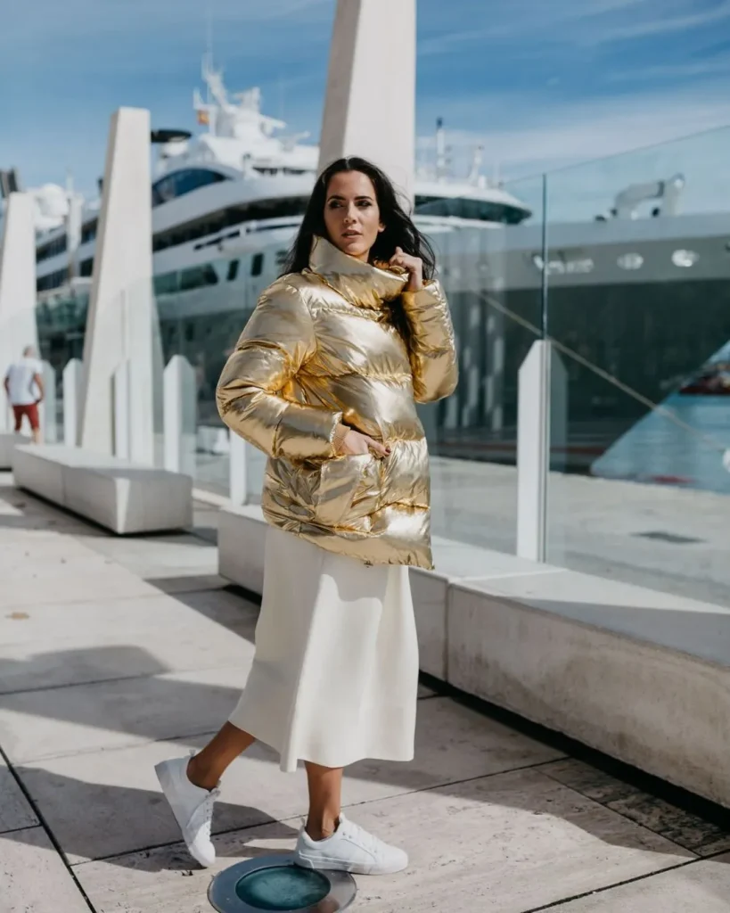 Colorful and Metallic Jackets for a Bold Statement