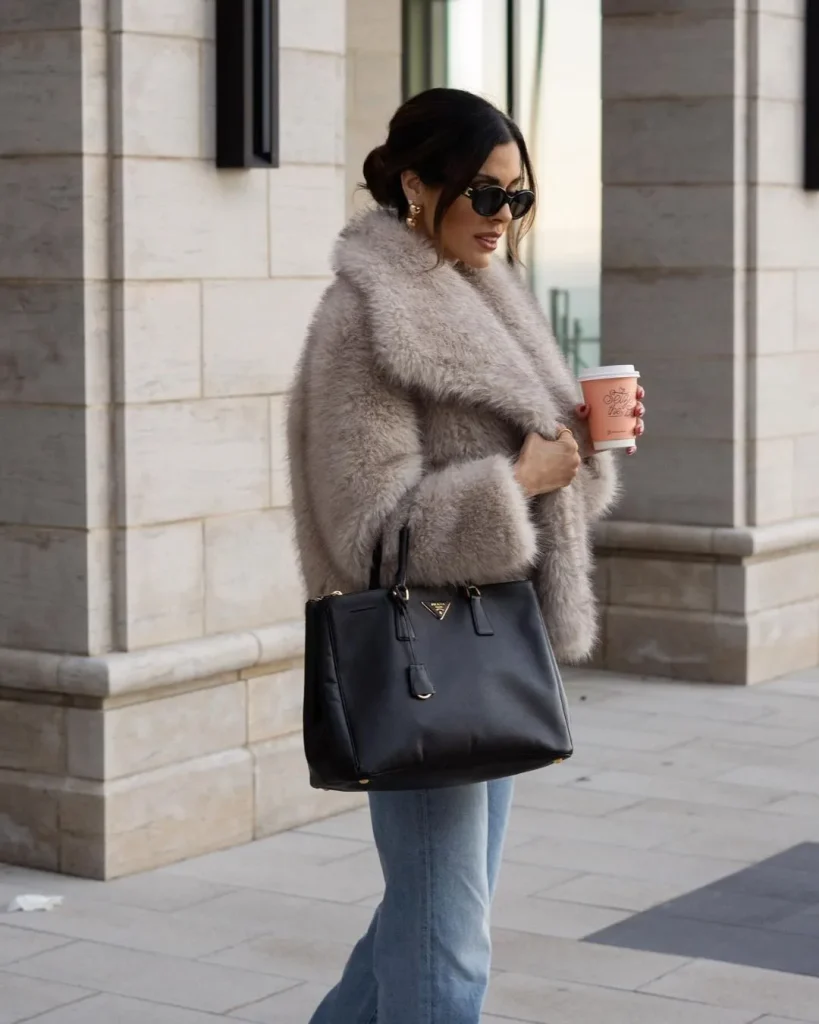 Faux-Fur Jackets for a Glamorous Retro Vibe