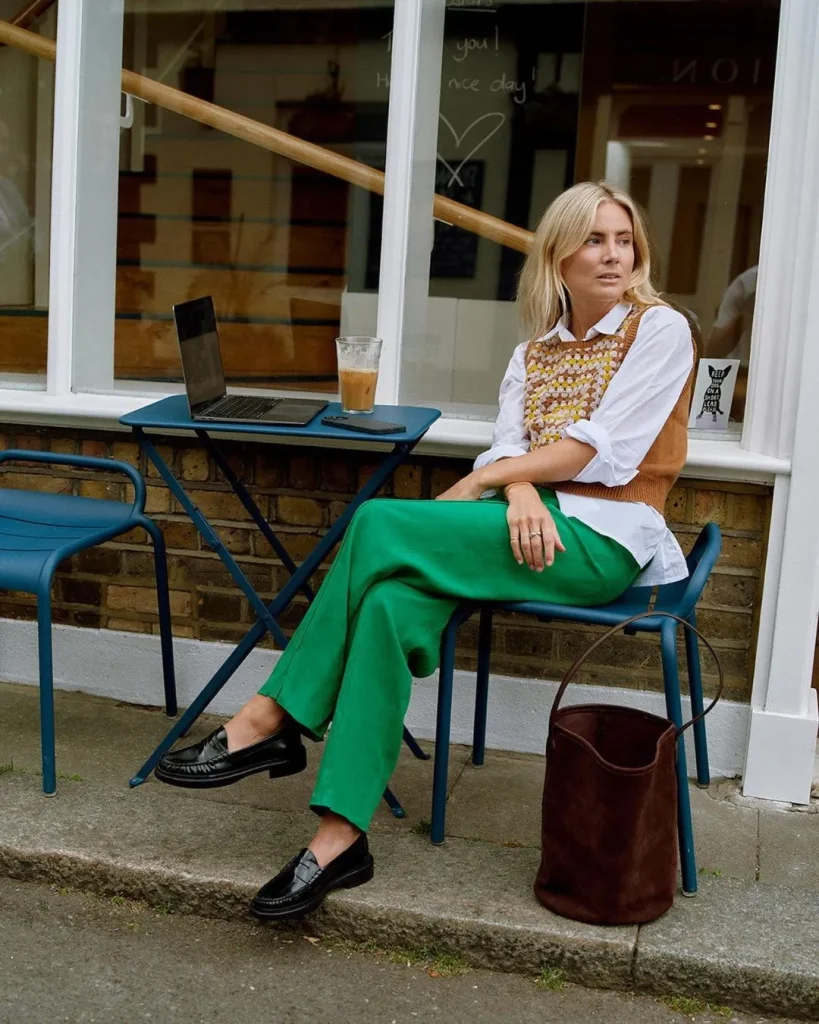 Polished Sweater Vest Outfits With Tailored Trousers