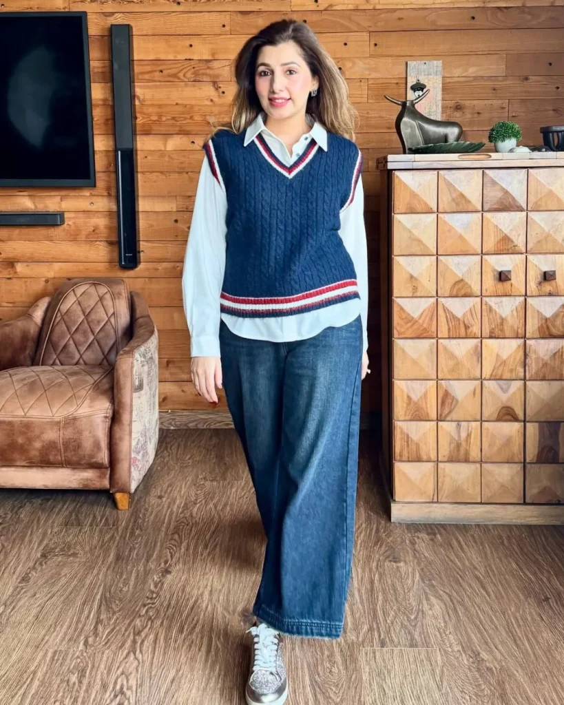 Preppy and Casual Sweater Vest Outfit Ideas