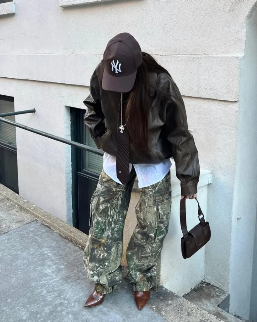 woman cargo pants